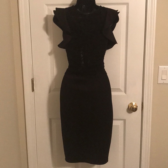 Sexy Black Midi - Picture 3 of 4